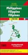 Philippinen, Autokarte 1:900.000. 1:900'000