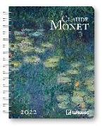 Claude Monet 2022 - Diary - Buchkalender - Taschenkalender - Kunstkalender - 16,5x21,6